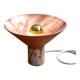 Red "Terracotta" earthenware table lamp