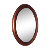 Miroir de sorcière en bois doré