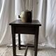 Wooden side table with secret storage