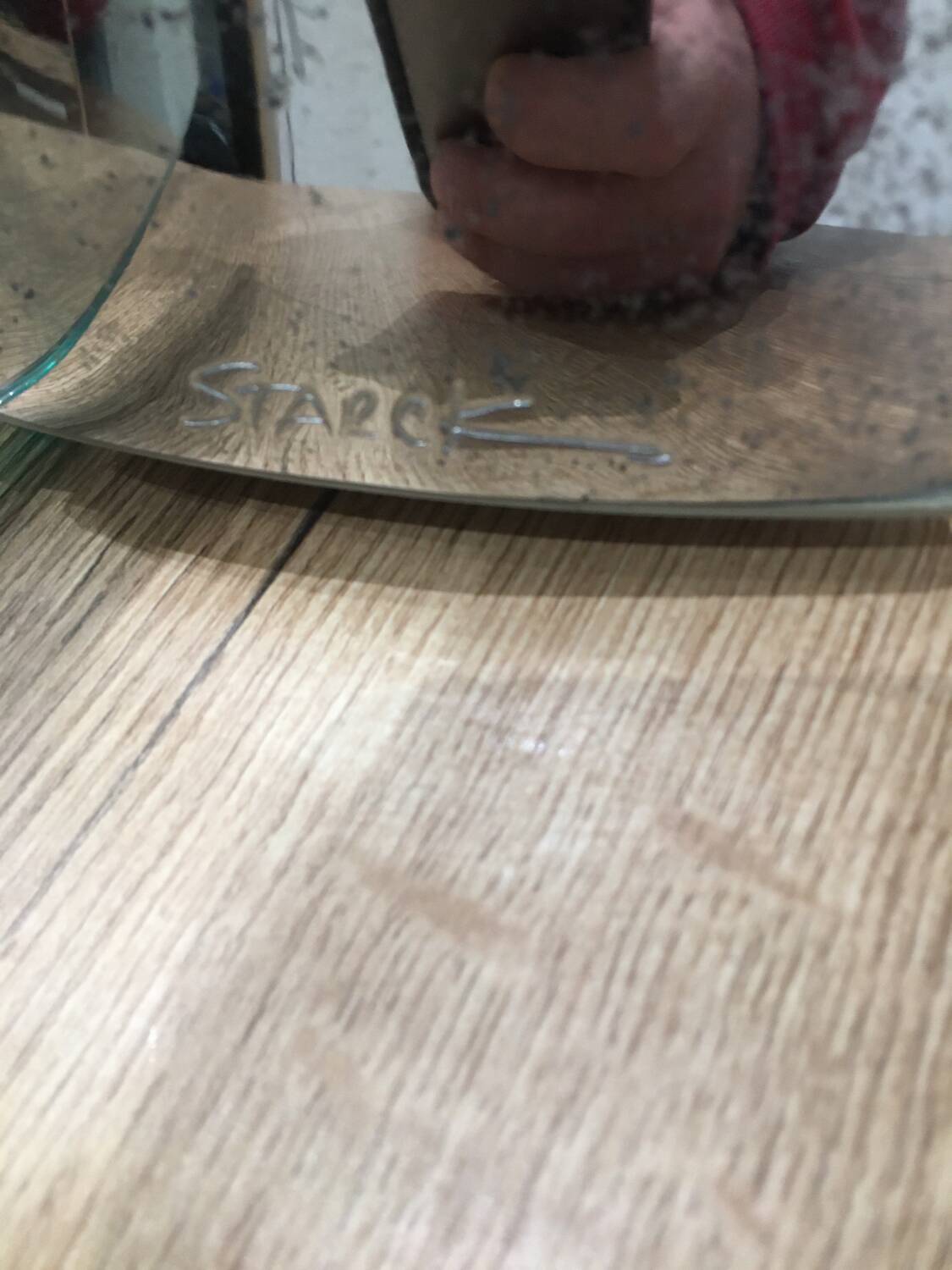 Shark by Starck chrome photo frame