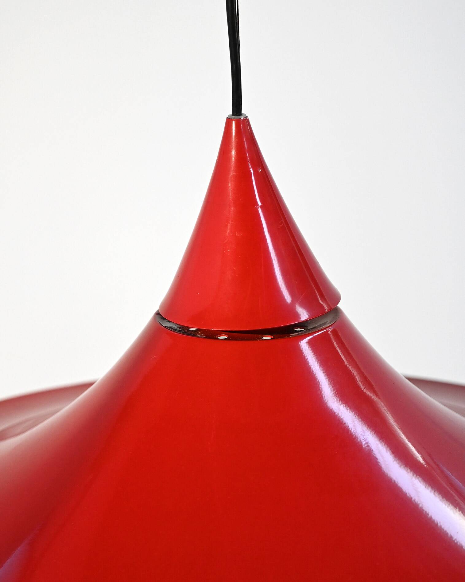 Pair of pendant lamps attributable to the “Semi” model by Claus Bonderup