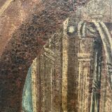 Peinture ancienne Pieta ou Vierge de las Angustias de Grenade XVIIe