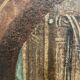 Ancient painting Pieta or Virgin of the Angustias of Granada 17th century