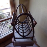 Magazine rack in bamboo