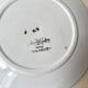 Set of 4 fox trott sarreguemines art deco dessert plates 1930