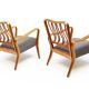 Two 1950s "Linden" Lounge Chairs in Teak by G A Jenkins