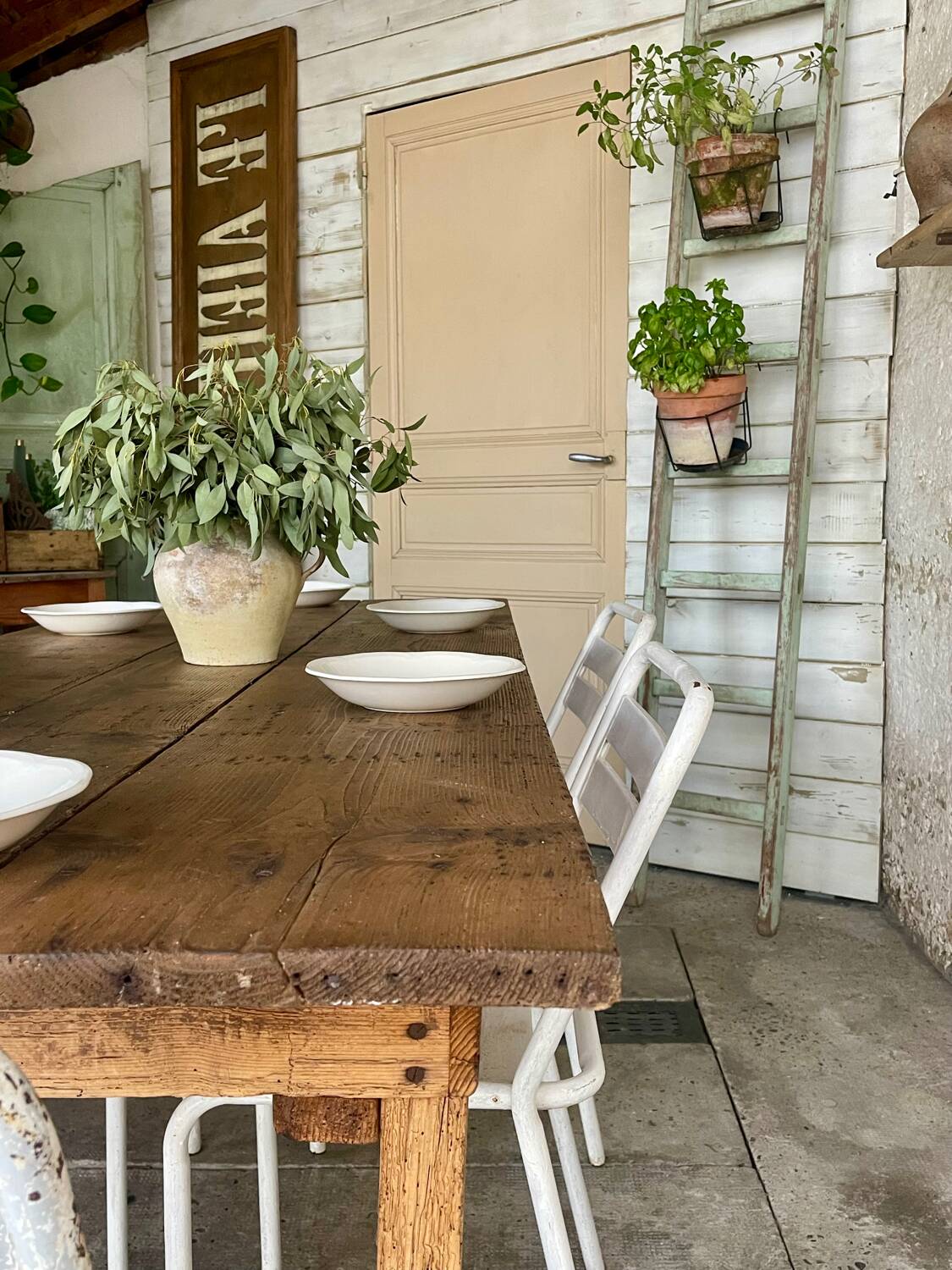 Table de ferme 6/8 personnes