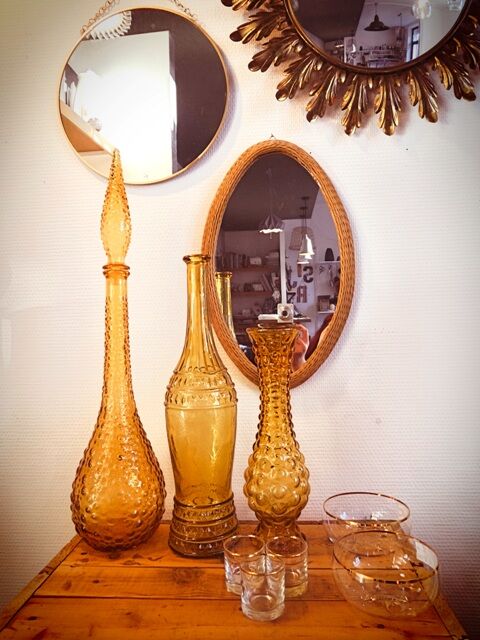 Large decanter vintage Empoli