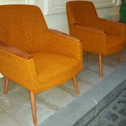 1/2 fauteuils club original années 50 60