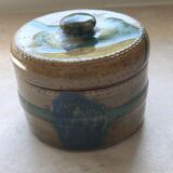 Box with ceramic lid.