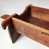 Antique Traditional Handmade Children's Crib Museum object Balkans 1890