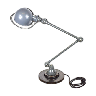 Jielde lamp on industrial metal base