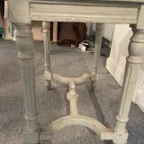 Table basse ou chevet ancienne plateau cannage