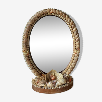 Shell frame mirror