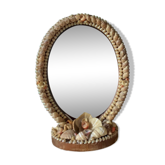 Shell frame mirror