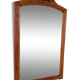 Miroir orné de fleurs sculptées