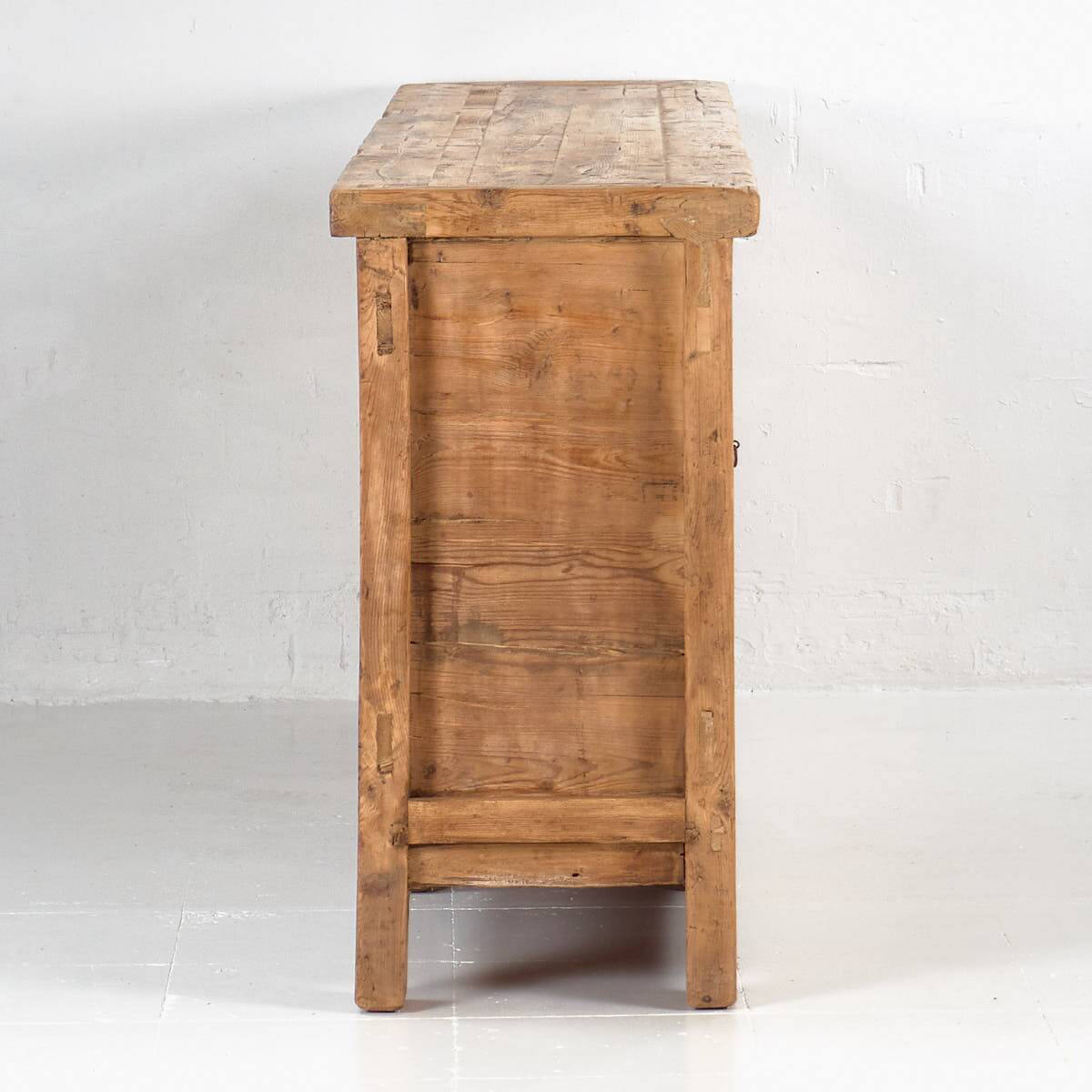 Antique wooden three-door sideboard (circa 1920)