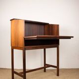 Scriban bar and secretary in Rosewood and Formica by Hans Olsen for CS Mobler 1960.