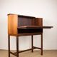 Scriban bar and secretary in Rosewood and Formica by Hans Olsen for CS Mobler 1960.