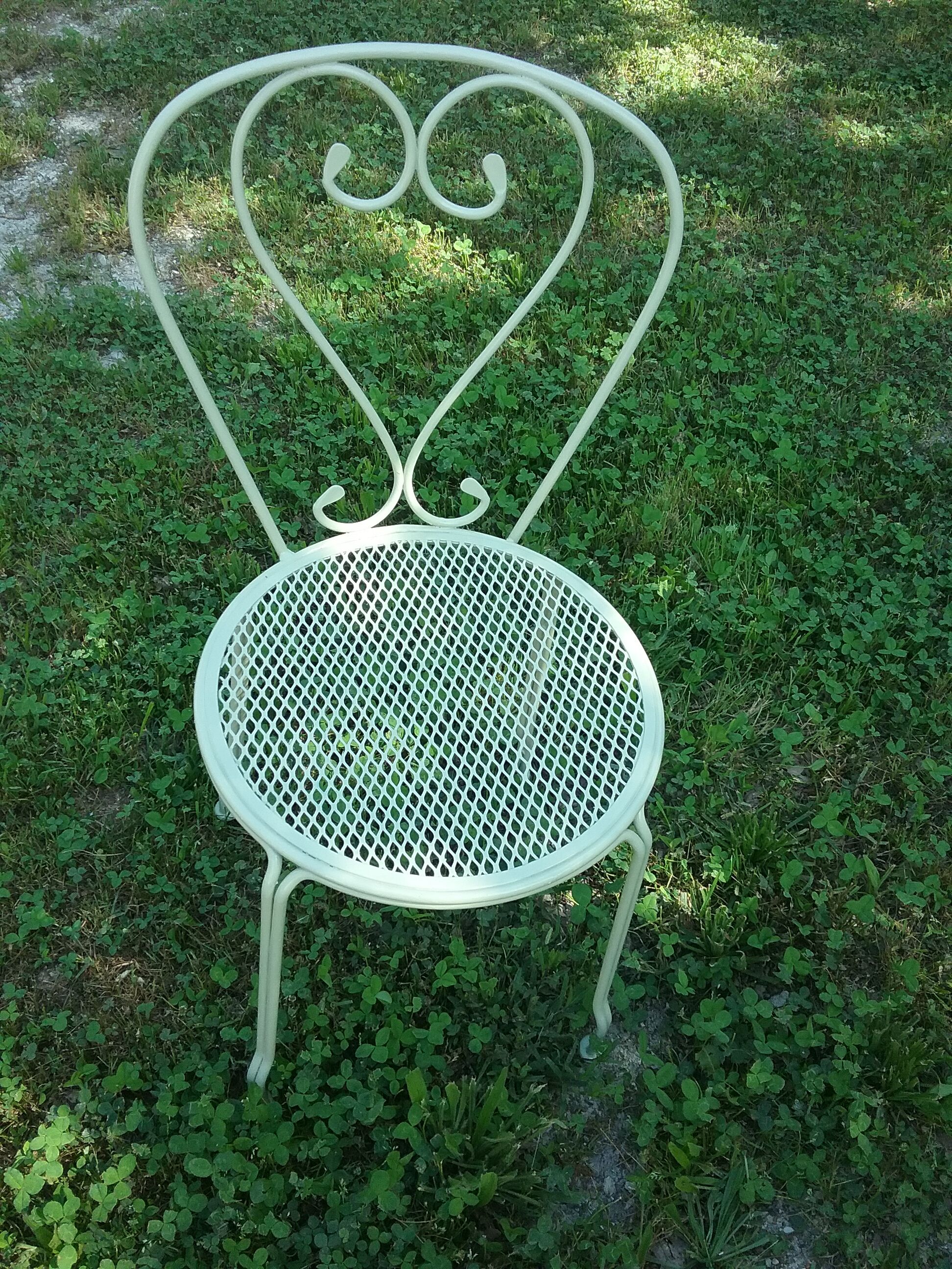 Wrought iron garden room