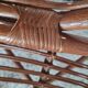 Paire de fauteuils en rotin vintage circa années 70