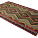 Vintage Turkish Kilim Co Coloured Turkish 175x247 cm Handwoven Bohemian Spirit