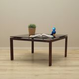 Table basse en palissandre, design danois, années 1970, production : Danemark