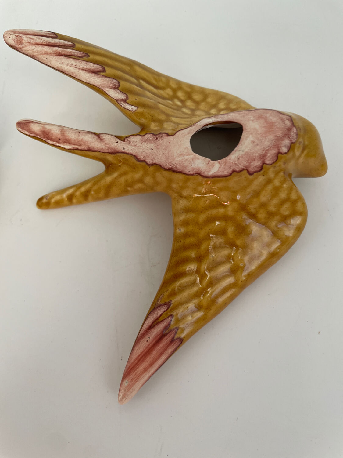 Ceramic swallow set of two