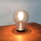 Lampe de table ampoule Space Age de Limburg, Allemagne années 1970