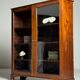 Mahogany display cabinet 19th century antique