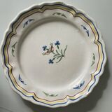 Assiette faïence Nevers