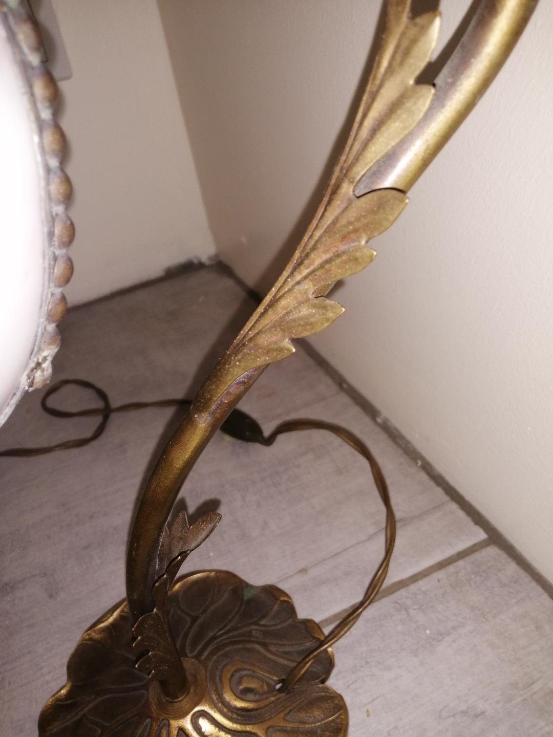 Lampe Art Nouveau 1900 Nénuphar