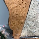 Large pink Venetian mirror