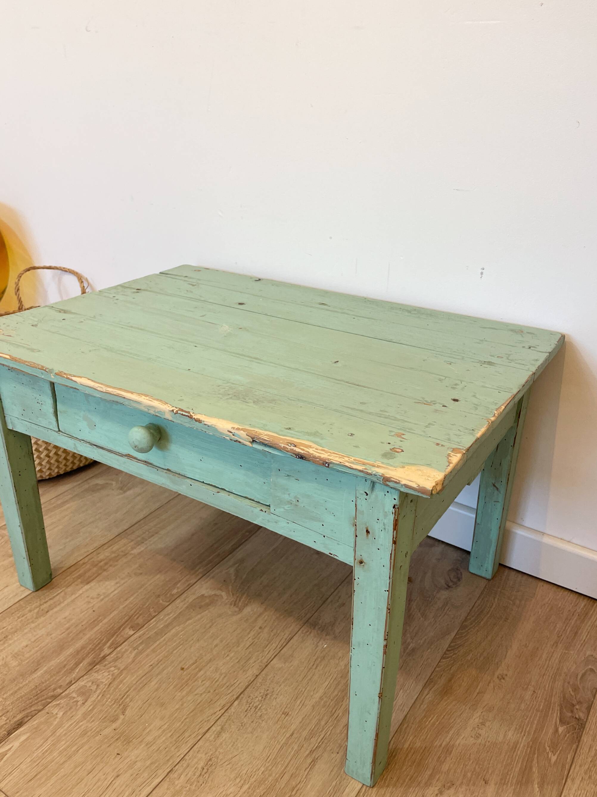 Mini table de ferme - Bureau enfant / Table d'appoint