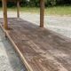1930s fir draper table