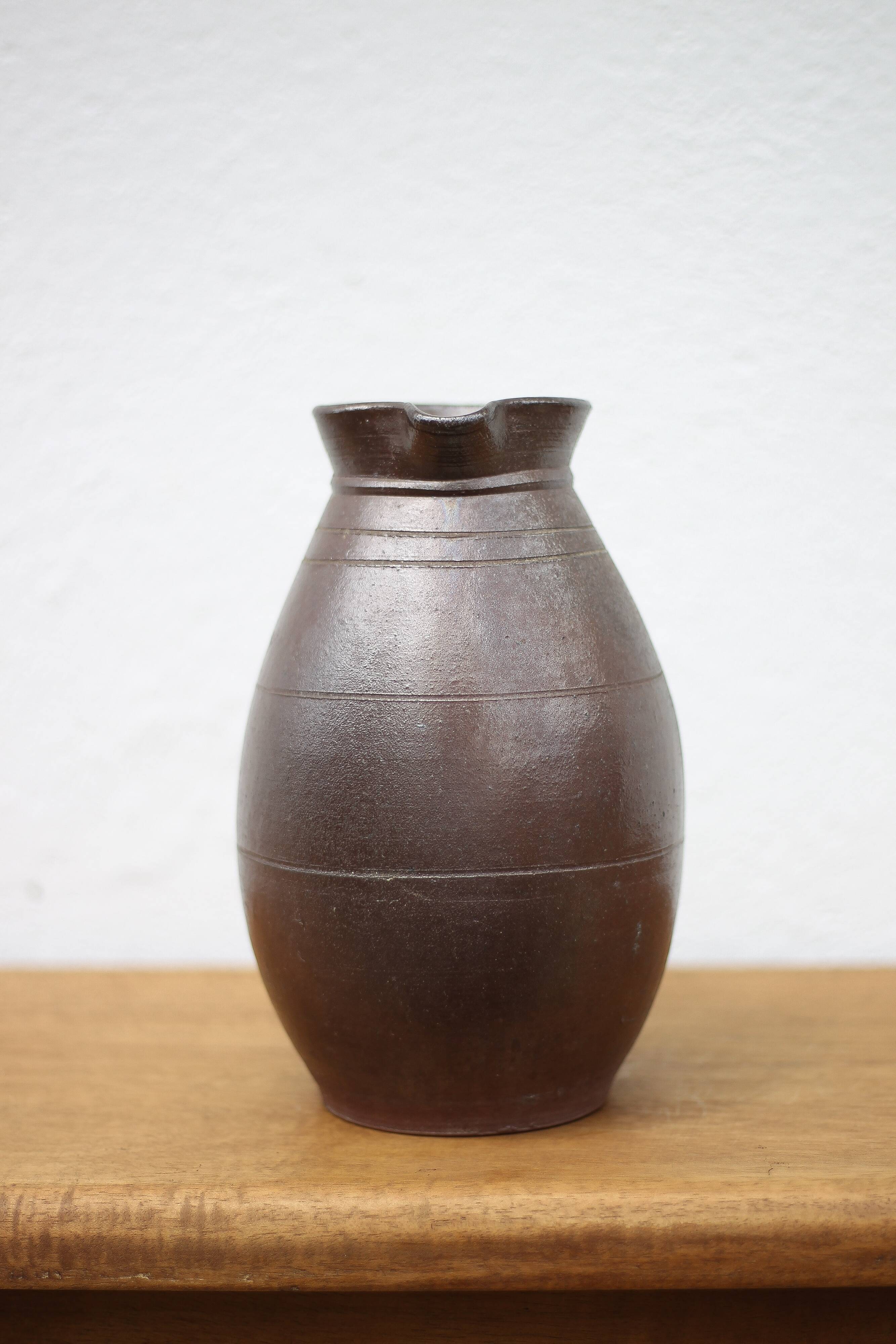 Pichet grès vintage, carafe vintage, cruche, cuisine, collection