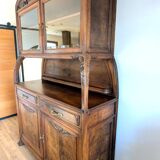 Two-body art nouveau sideboard from Maison Diot 1900