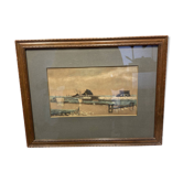 Paysage encadré