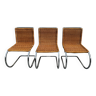 Chaises de Mies Van der Rohe, cannage