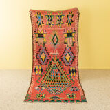 Tapis berbère, Boujad vintage, 123 x 290