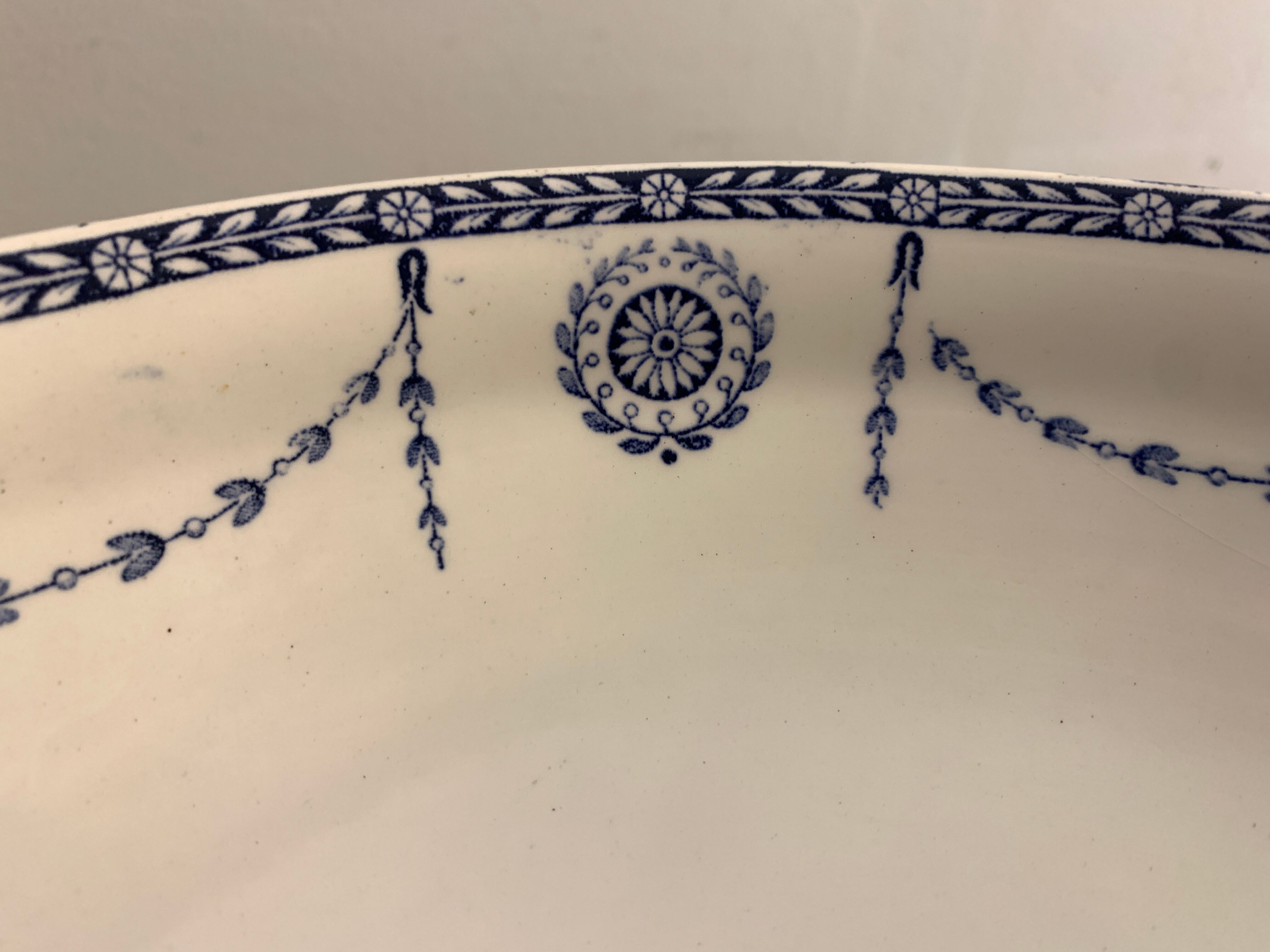 Old compotier KG Lunéville, model Napoleon, 1900