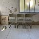 Trio de chaises Tubax 1950