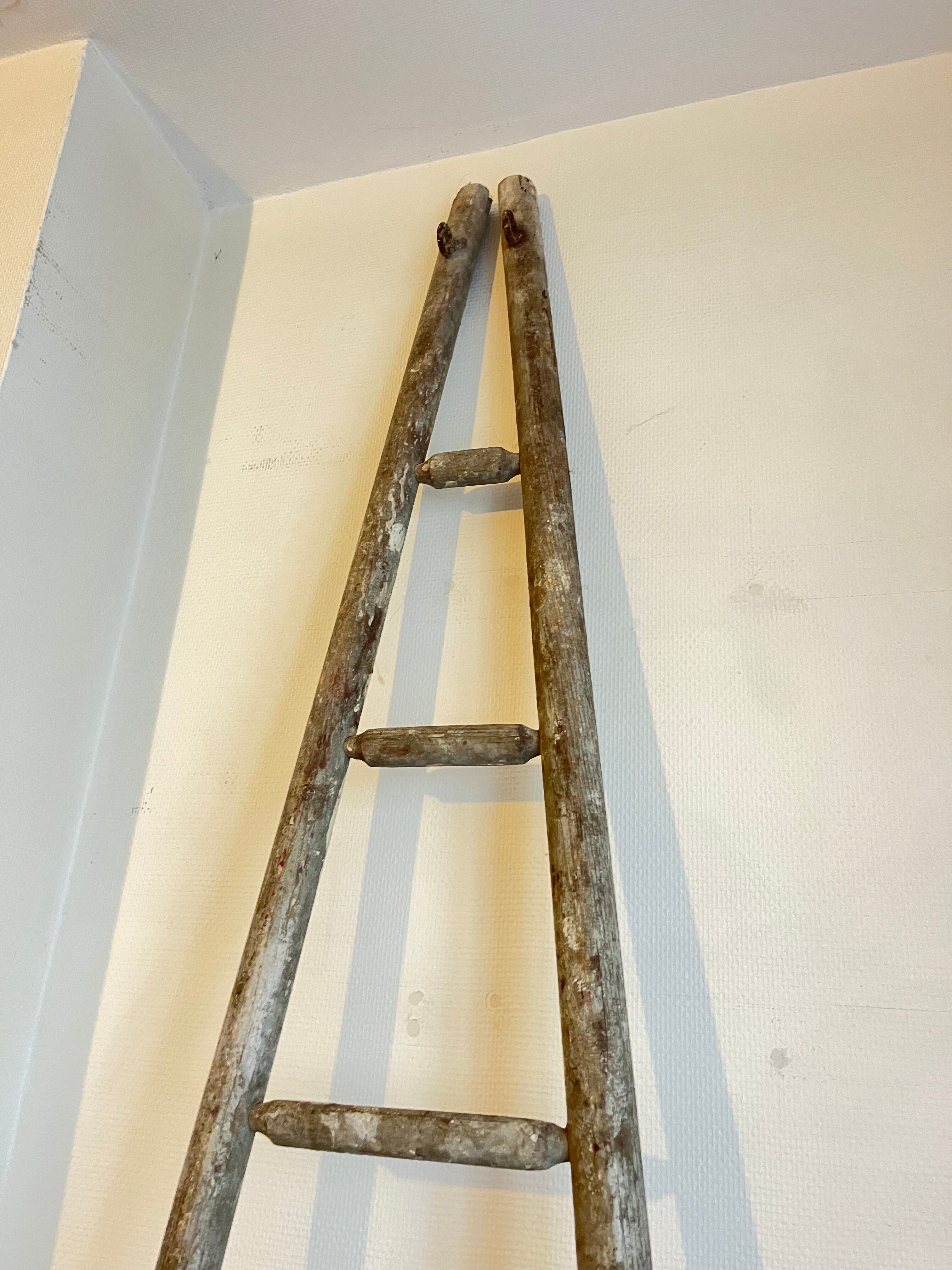 Old wooden ladder