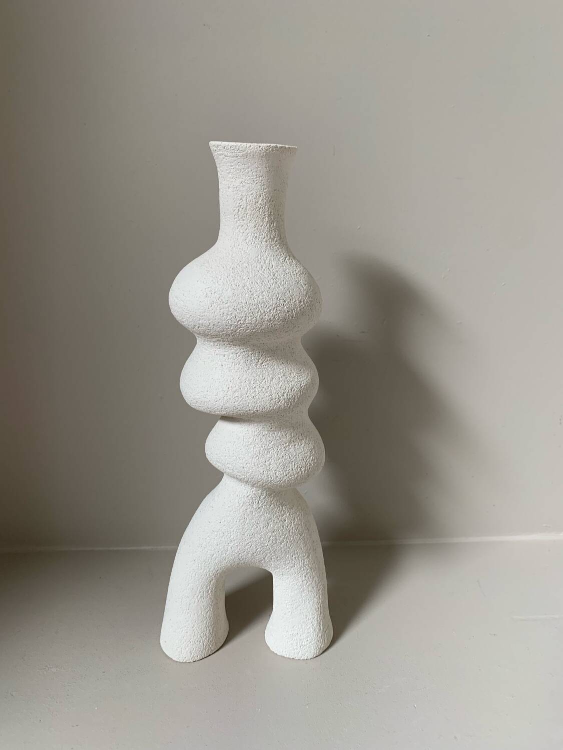 Vase in an organic shape