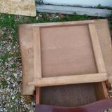 Pair of Louis XV style bedside tables with marble top
