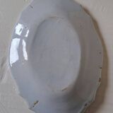 Plat ovale Bordeaux XVIII ème