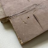 Patère de ferme Hudson art populaire patine d'origine 135cm