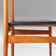 Vintage Italian Wood Dining Chairs by Passoni Udine
