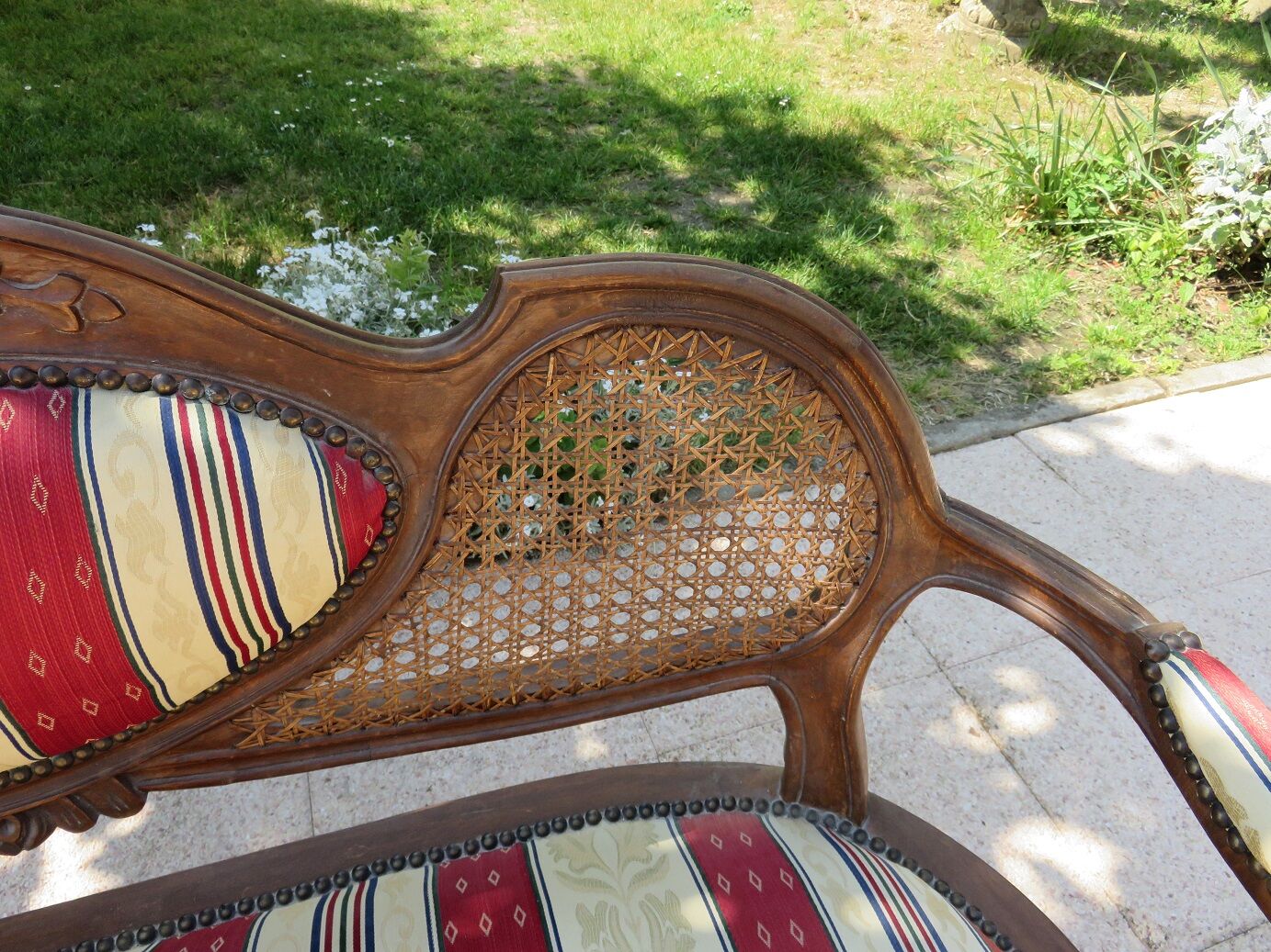 Seat fabrics and caning