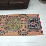 Orange & Green Turkish Runner sku 2241